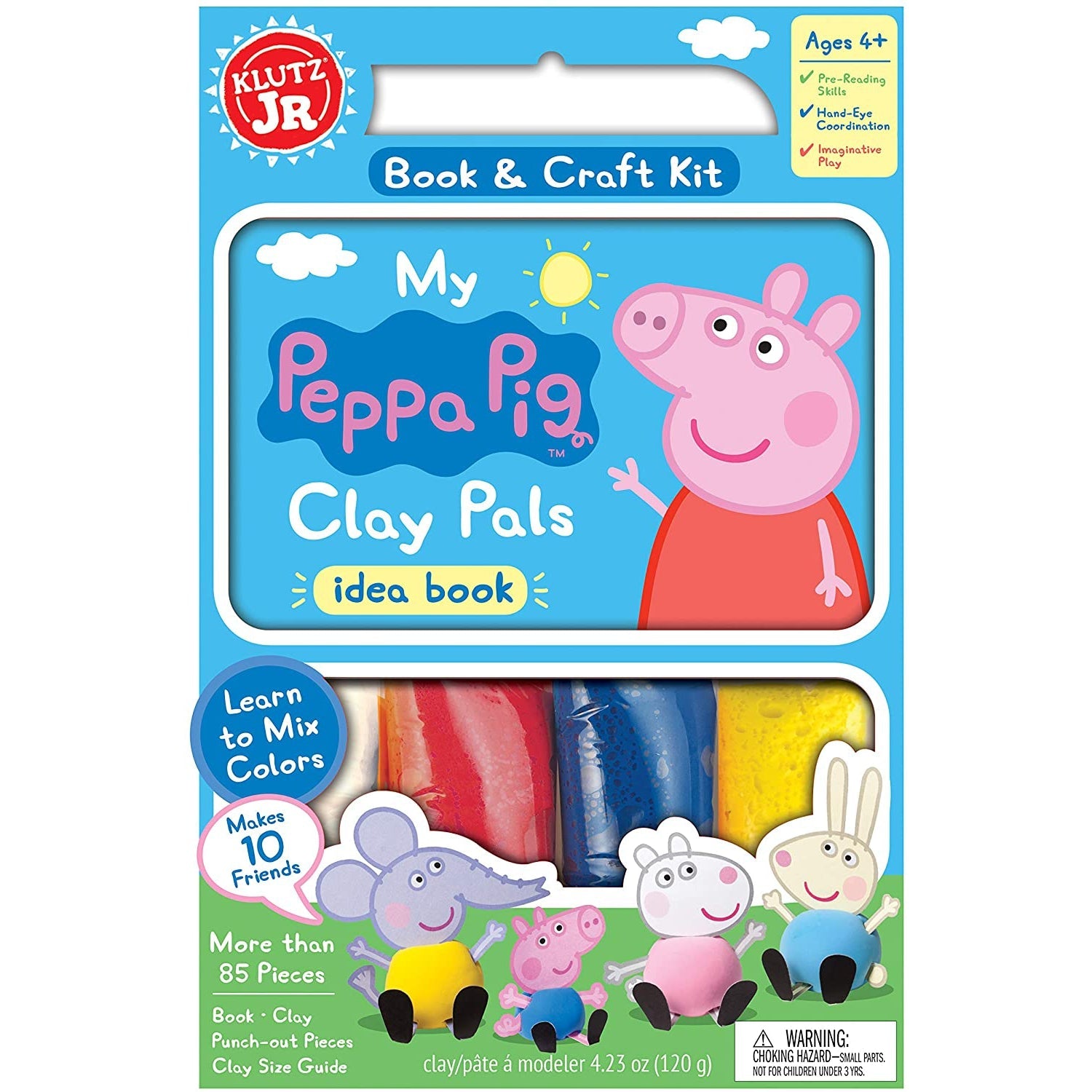 Klutz My Peppa Pig Clay Pals Jr. Craft Kit - Makes 10 Friends